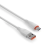 Kabel USB micro 1m biały VIDVIE CB4016 2.4A